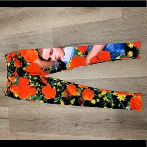 Wizard of Oz Dorothy Poppy Flower Leggings